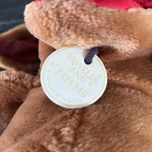 VINTAGE 1982 Wrinkles Moose stuffy/puppet - Picture 5 of 8